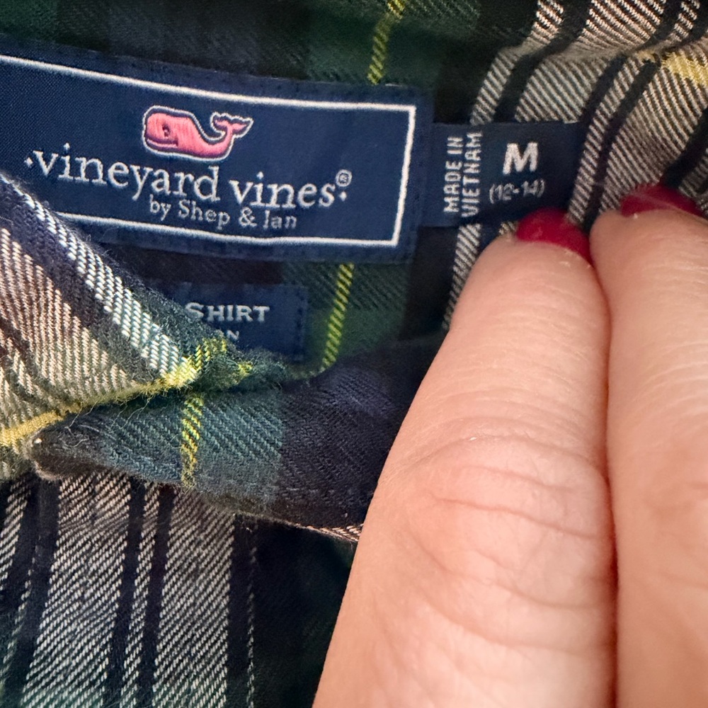 Vineyard Vines Plaid Shirt